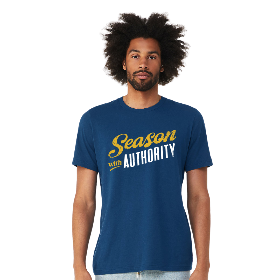 Season with Authority Unisex Short Sleeve Tee by Bella + Canvas