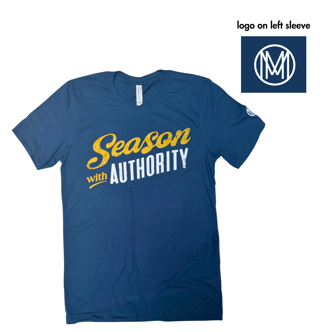 Season with Authority Unisex Short Sleeve Tee by Bella + Canvas