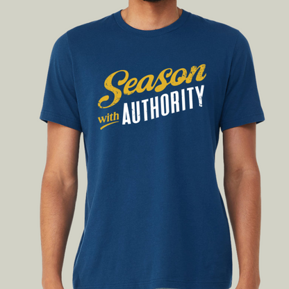 Season with Authority Unisex Short Sleeve Tee by Bella + Canvas