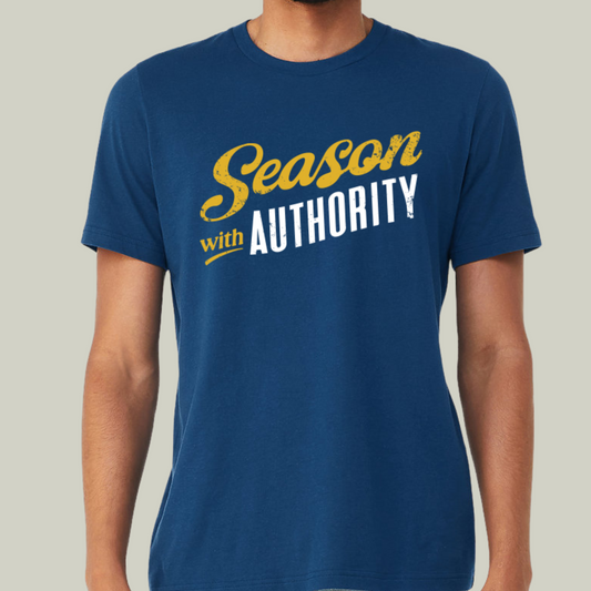Season with Authority Unisex Short Sleeve Tee by Bella + Canvas